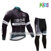 Conjunto Maillot + culotte largo ciclismo 2017 Bora-Hansgrohe Niños N001